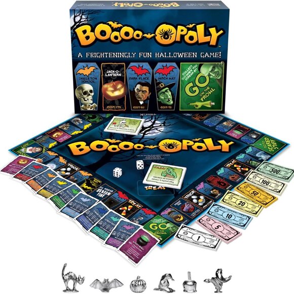 Boooo-Opoly Halloween Board Game 🎃 New Sealed (Box Flaw) - Picture 2 of 16